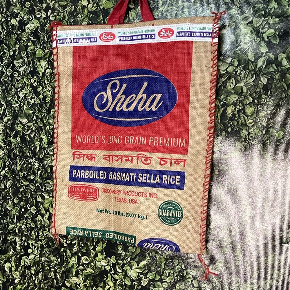 Sheha Rice Burlap Bag - Picture 7 of 16